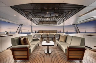 Sailing Yacht Kokomo III - The Aft Deak Cockpit